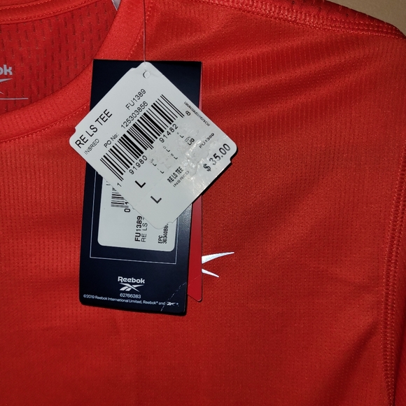 REEBOK -Running Essentials Long Sleeve Shirt Size Large - Picture 8 of 13